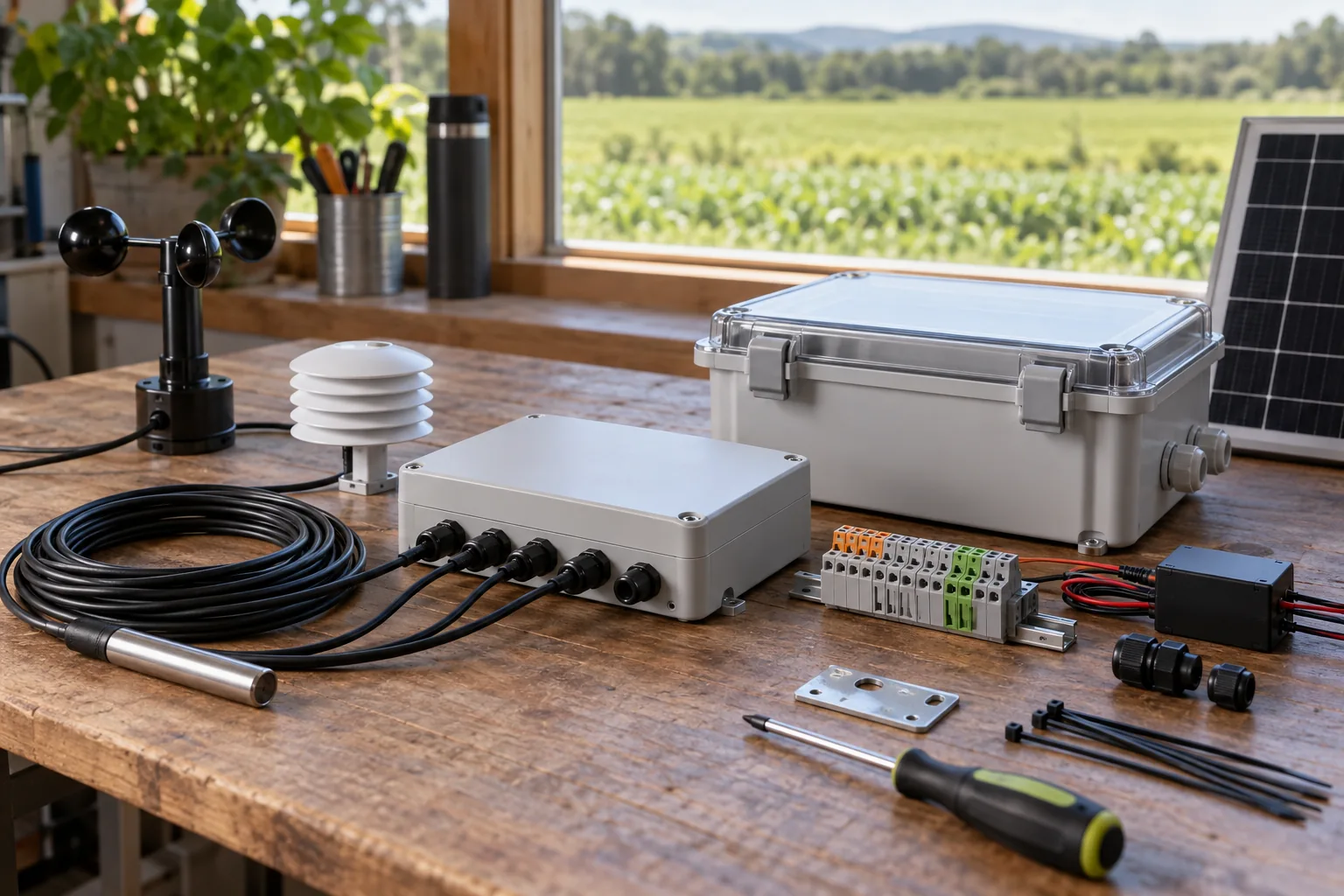 Review the signals before connecting the field equipment